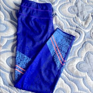 Athleta Animal Print w/Coral Accents